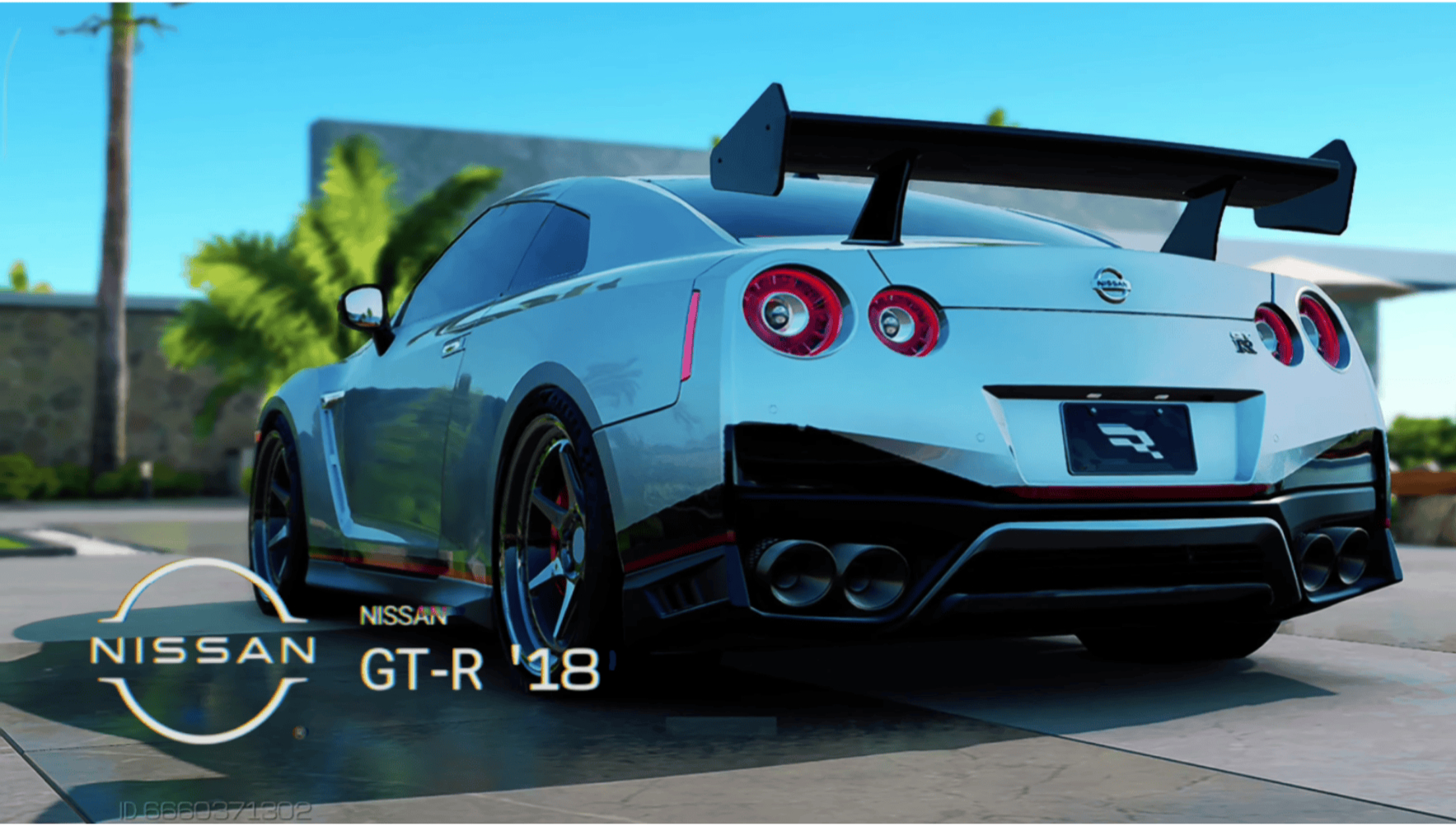 Nissan GTR R35 Montage